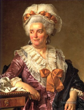 Porträt von Genevieve Jacqueline Pecoul Neoklassizismus Jacques Louis David Ölgemälde